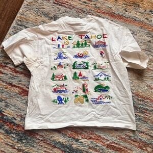 Fruit of the Loom Lake Tahoe Kids Tee - White